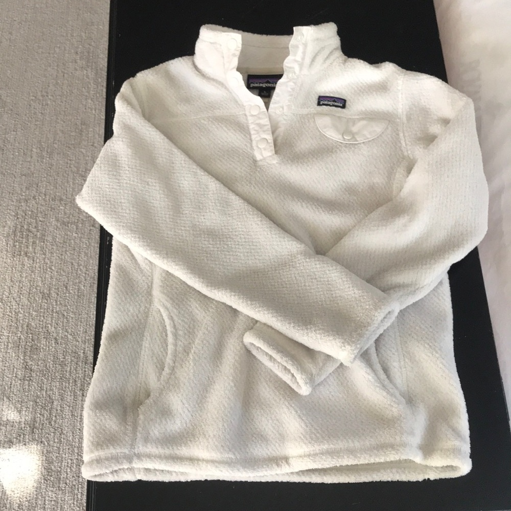 Patagonia Creme Girl’s Fleece Pullover